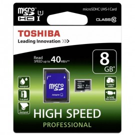 Card de memorie Toshiba MicroSDHC 8GB - UHS-I 40MB/s
