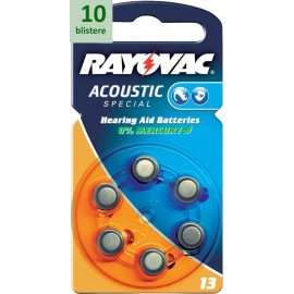 Rayovac 13 Acoustic Special - 10 blistere