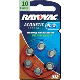 Rayovac 312 Acoustic Special - 10 blistere